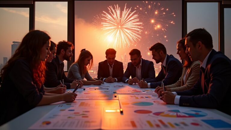 corporate fireworks celebration planning