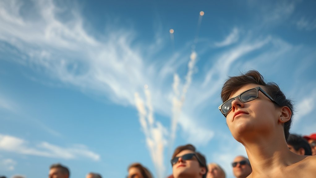 daytime fireworks visibility issues