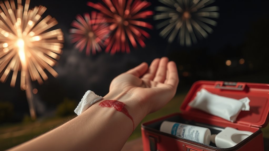 seek emergency burn care