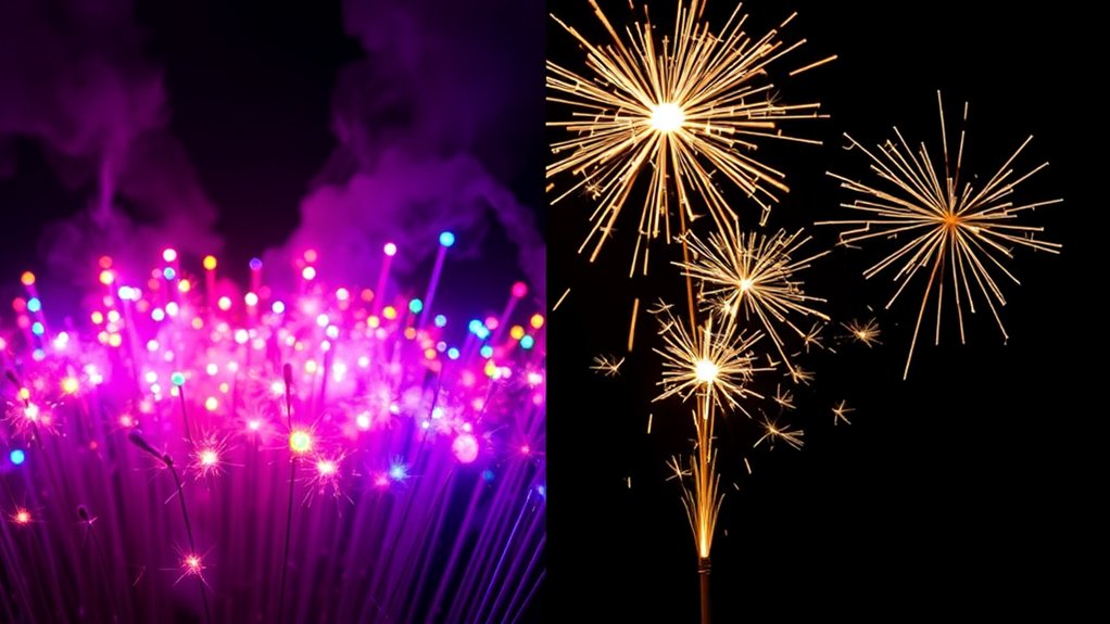 sparklers duration and impact