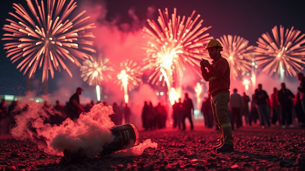 safe and legal firework use