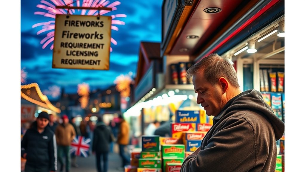 fireworks sales licensing requirements