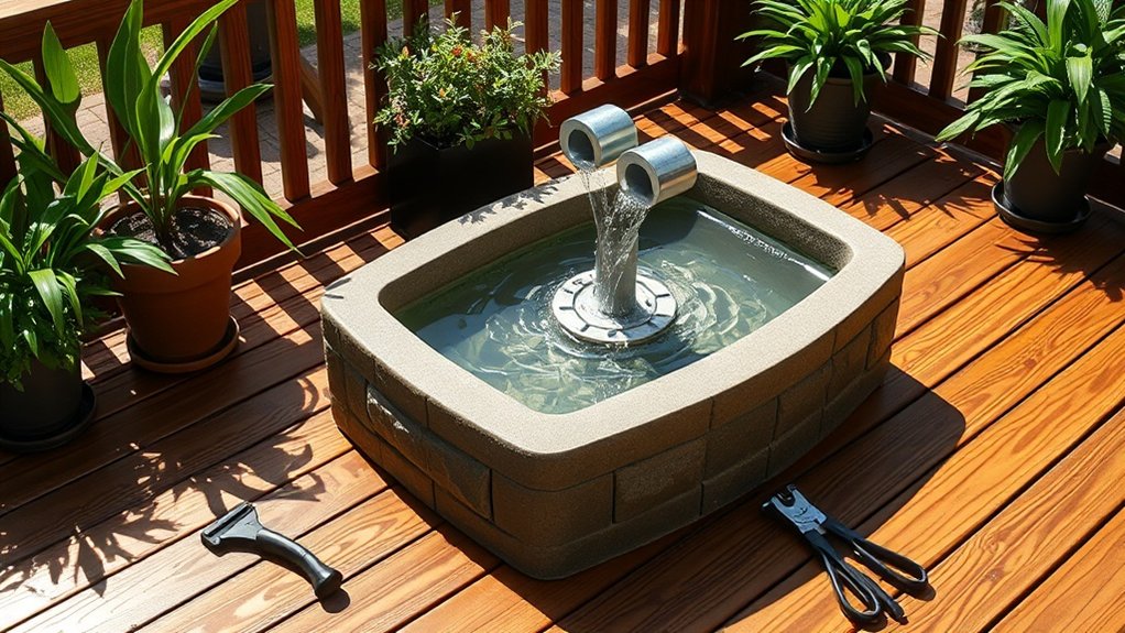 fountain installation and maintenance