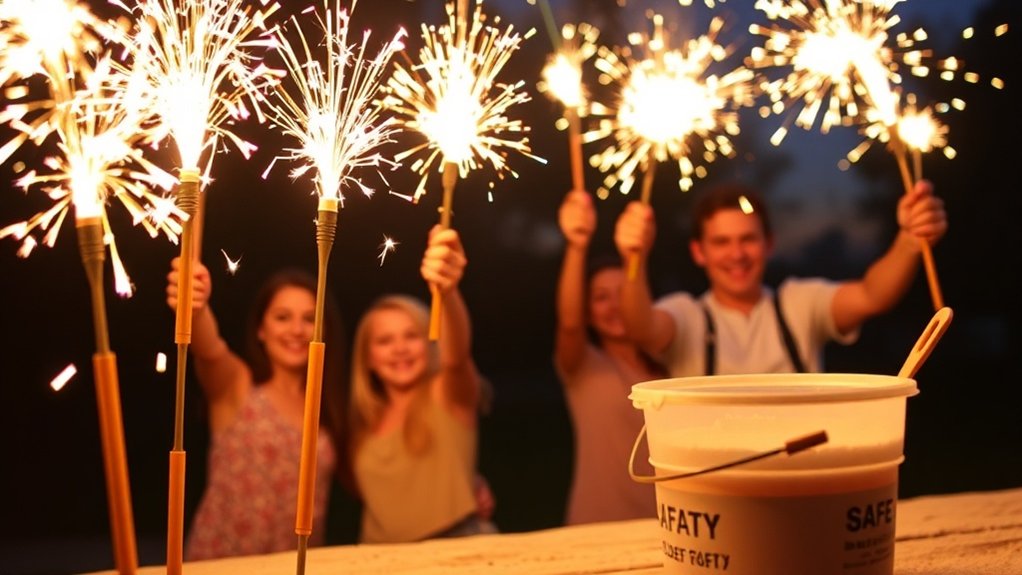 safe sparkler usage guidelines